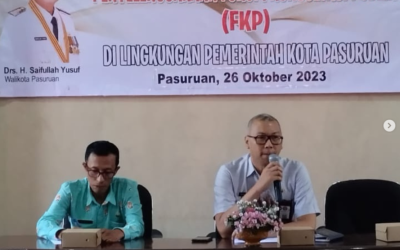 Penyelenggaraan Forum Konsultasi Publik (FKP) di Lingkungan Kota Pasuruan