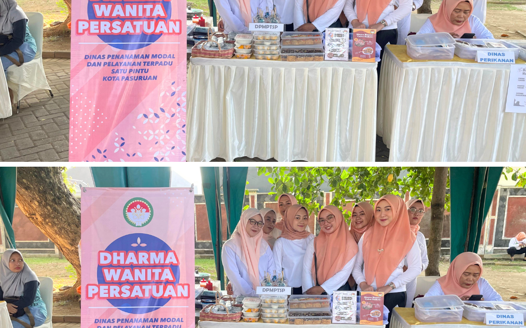 Bazar dan Senam dalam rangka HUT Dharma Wanita