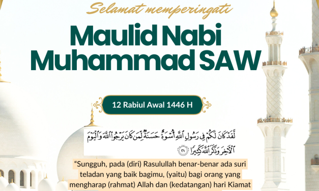 Selamat Memperingati Maulid Nabi Muhammad SAW 1446 H