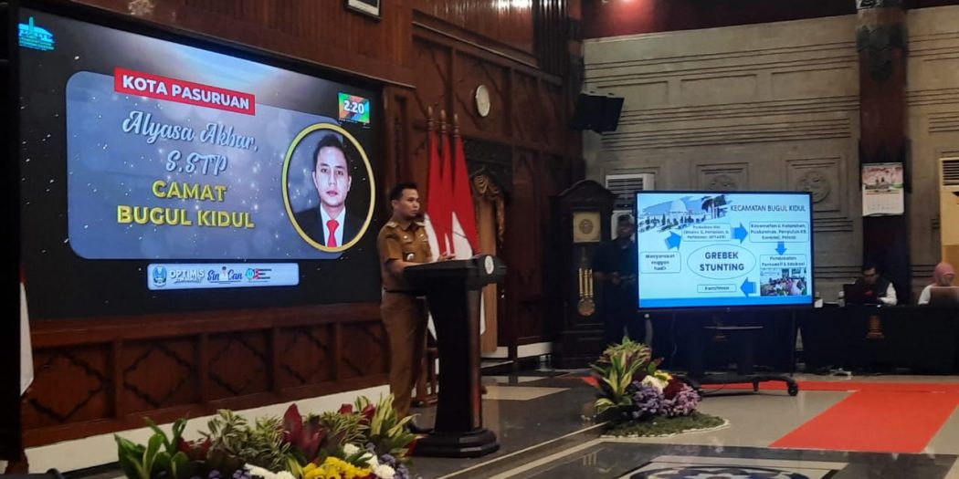 Penilaian Presentasi Sinergitas Kinerja Kecamatan (SKK) tingkat Provinsi Jawa Timur 2024